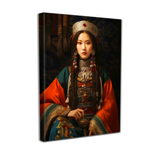 YPSAFDIAR Canvas Wall Art for Bathroom Bedroom DecoPainting Canvas Wall Art Print, Shanghai Xiaoyuan, Home Decoration for Living Room, Bedroom, Dining Room, Office (07)