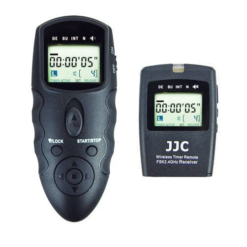 JJC Wireless Intervalometer Timer Remote Control Shutter Release for Canon EOS R1 R5 Mark II R5 R3 5D Mark IV III II 6D Mark II 7D Mark II 5Ds R 1Dx Mark III II 1Ds Mark III 50D 40D & More