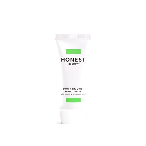 Honest Beauty Soothing Daily Moisturizer with Hyaluronic Acid & Reishi Extracts | Synthetic Fragrance Free, Cruelty Free | 2.0 fl. oz.
