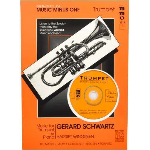 By Various (Author) Music for Trumpet and Piano - Volume 2 Music Minus One Book/Online Audio