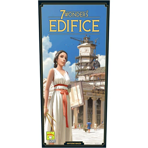 Repos Production 7 Wonders Edifice Board Game EXPANSION | Ancient Civilization Building Strategy Game | Fun Family Game for Kids and Adults | Ages 10+ | 3-7 Players | Avg. Playtime 30 Mins | Made by Repos Production