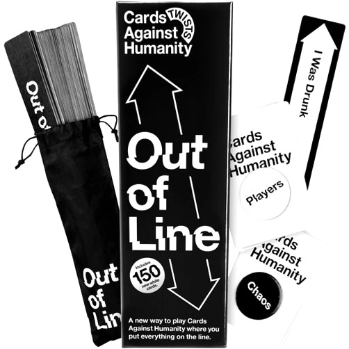 Cards Against Humanity: Out of Line • A New Twist on The Classic Adult Party Game • New Expansion, Plus a Whole New Way to Play Where You Rank Cards on Spectrums
