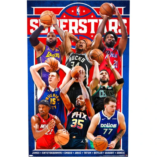 Trends International NBA League - Superstars 23 Wall Poster