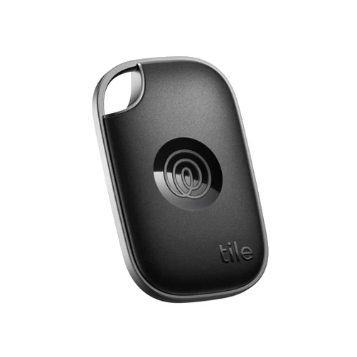 Tile by Life360 Pro (2024) - Powerful Bluetooth Tracker, Key Finder and Item Locator for Keys, Bags and More. Both iOS and Android Compatible. Phone Finder. 1-Pack (Black)