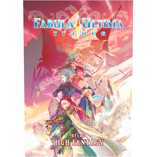 By Emanuele Galletto (Author) Fabula Ultima: TTJRPG Atlas - High Fantasy (NDGFUE003)