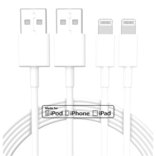 Gyusity 2pack 10ft iPhone Charger, [Apple MFi Certified] Long iPhone Charger Cord 10 ft, Apple Lightning to USB Cable, 10 Foot Fast Charging Cords for iPhone Charger 14/13/12/11/13 Pro/13 Max/X/XS/XR/XS