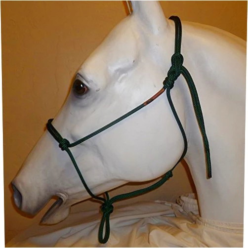 Big Sky Tack and Snacks Horse Rope Halter - Soft 1/4