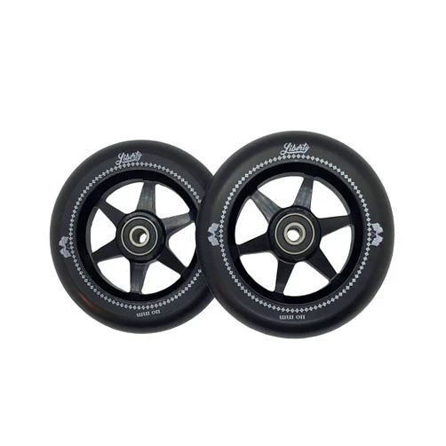 Liberty Pro Scooters - 110mm Sixstar Pro Freestyle Scooter Wheels (Pair)