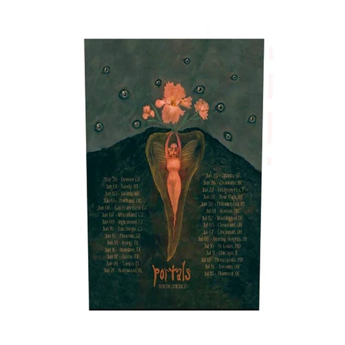 MBYCJKWK Melanie Martinez Portals Tour Poster Canvas Poster Bedroom Decor Landscape Office Room Decor Gift Unframe-style12x18inch(30x45cm)