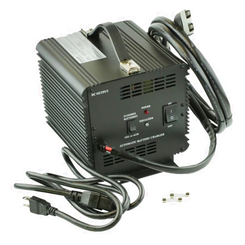 Schauer JAC1548H 48 Volt Charger for Club Car | 48V Golf Cart Battery Charger and Compatible with Club Car Golf Cart PowerDrive Battery | 48 Volts, 15 Amp Battery Charger for Long-Lasting Performance