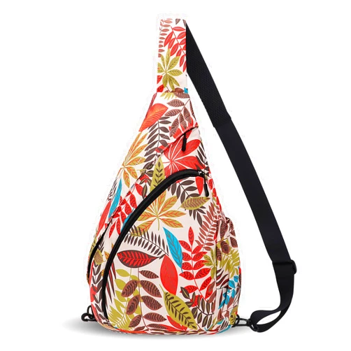 HUA ANGEL Crossbody Sling Bag for Men & Women Lightweight Waterproof Chest Shoulder Bag for Travel Hiking & Everyday Use