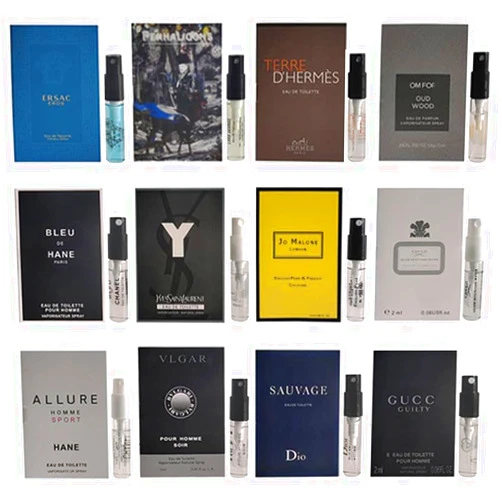 BPAAT Men's Cologne Samples Fragrance Designer Perfume Sampler Set Most Popular Top Designer Brands Sample Vials Collection(12PCS)