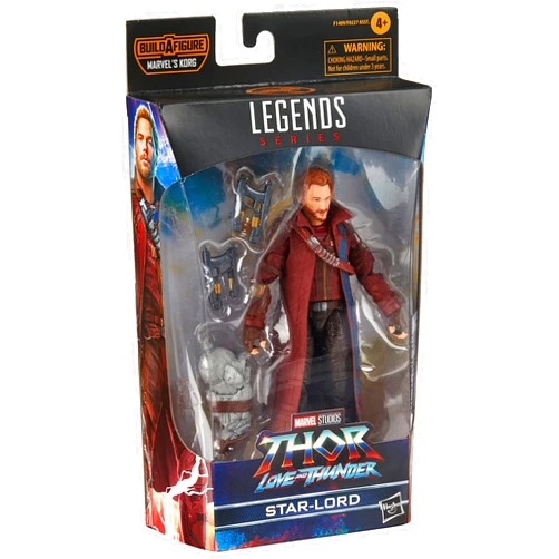 Marvel Legends Series Thor: Love and Thunder Star-Lord Action Figure 6-inch Collectible Toy, 2 Accessories, 1 Build-A-Figure Part