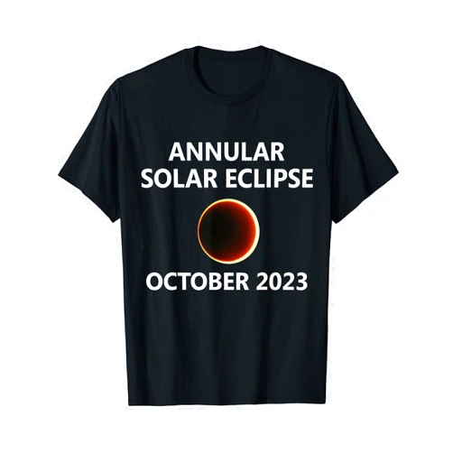 XHYBLLXWJHBSY Creations Co Annular Solar Eclipse 2023 October Oct 14 Nevada Colorado T-Shirt