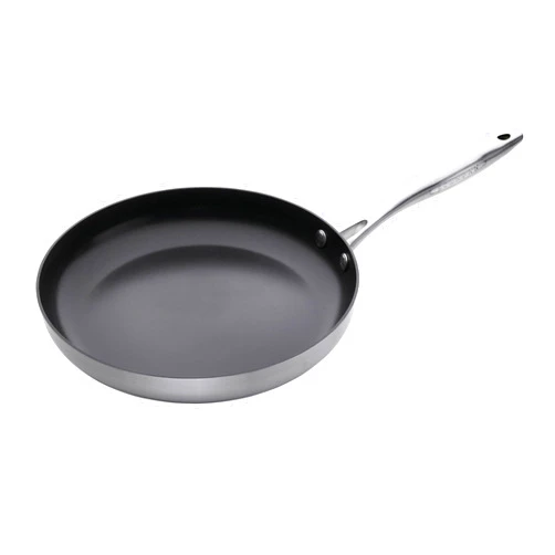 Scanpan CTX 12-3/4-Inch Fry Pan, 12.75 IN, black and silver