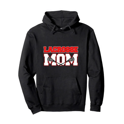 Lacrosse Lax Mom Mutter Gift Lacrosse Mom Vintage Retro Lacrosse Stick Sun Gift Pullover Hoodie