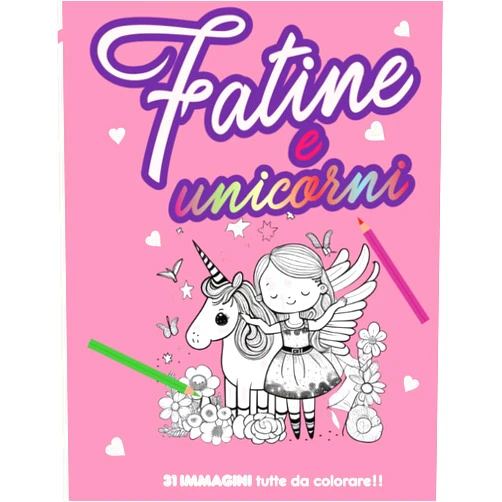 Italian Edition by Flaqqos Editions (Author) Unicorni e Fatine: un libro da colorare con tanta fantasia per bambini e bambine 3-9: Un libro di attività divertenti e inclusive (Italian Edition)