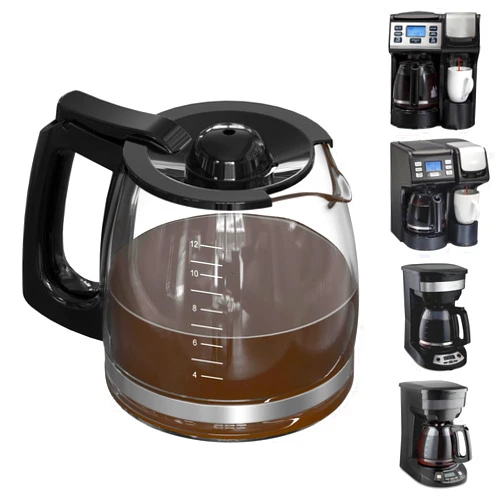 Colidier 12-Cup Coffee Pot Replacement Compatible with Hamilton Beach Flexbrew Models: 49902, 49915, 49905C, CM4309, 49317, 49467, 49611, 49904, 49934, 46230, 46290, 46293, 46294, 46299, Part Number: 990136800