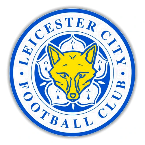 Printcoral Leicester City FC England Soccer Football Bumper Sticker | Car Decor, Laptop Computer, Water Bottle, Wall, Window Waterproof Vinyl Decal