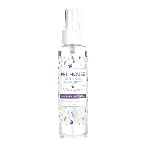 One Fur All Pet House Freshening Room Spray - Lavender Green Tea - Concentrated Air Freshener - Non-Toxic & Pet-Friendly Air Freshener - Pet Odor Eliminator Room Spray