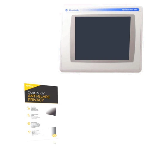 BoxWave Screen Protector Compatible With Allen Bradley PanelView Plus 6 1000 - ClearTouch Anti-Glare Privacy (2-Pack), Privacy Screen Protector Flexible Film Anti-Glare
