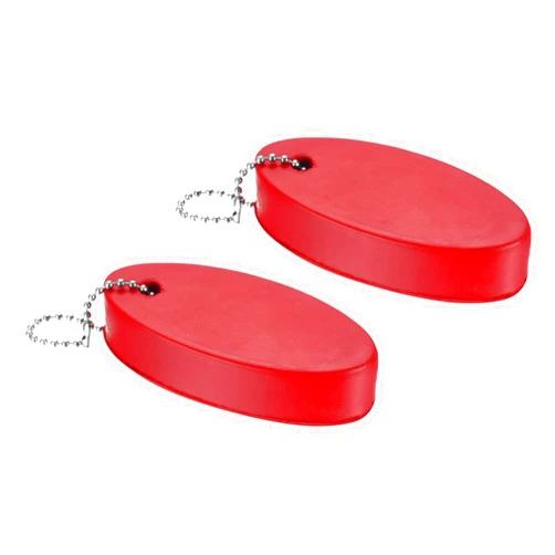 PATIKIL Floating Keychain, Marine Sailing Oval Key Chain Buoyant Keyrings for Boating Outdoor Sports
