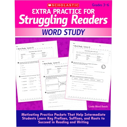 Linda Beech Extra Practice for Struggling Readers: Word Study