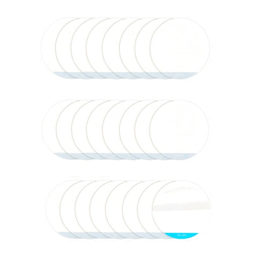 Dichroma 24 Pack Refill Glue Boards 3.4 Inches Sticky Pads Compatible with DynaTrap DT152 and Katchy Duo Indoor Insect Fly Mosquito Trap Bug Catcher Mosqusito Lamp