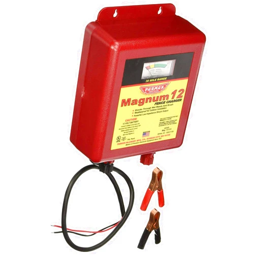 Parmak MAG12-UO Magnum 30-Mile Electric Fence Charger Weatherproof, Multi