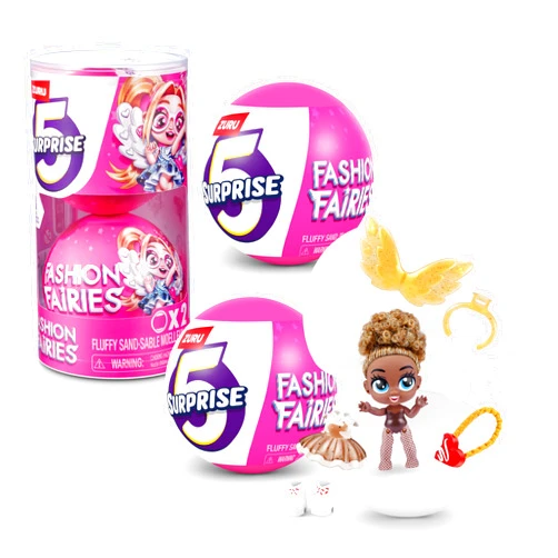 5 Surprise Fashion Fairies (2 Pack) by ZURU Girls, Mystery, Collectibles, Fashionable, Fairy, Surprise, Unboxing