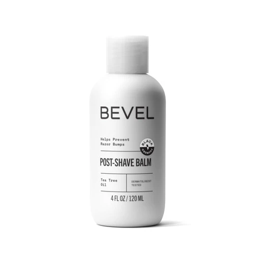 Bevel After Shave Balm for Men with Shea Butter and Jojoba Oil, Soothes and Cools Skin to Help Prevent Ingrown Hairs and Razor Bumps, 4 Fl Oz (Packaging May Vary)