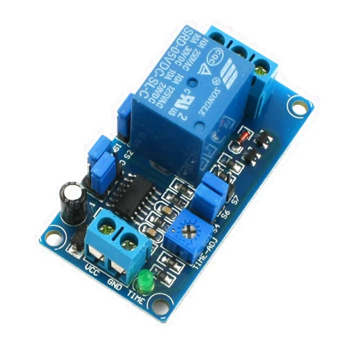 Aexit SRD-05VDC-SL-C 1 Control electrical Channel Adjustable Delay Time Power Relay Module DC5V 10A