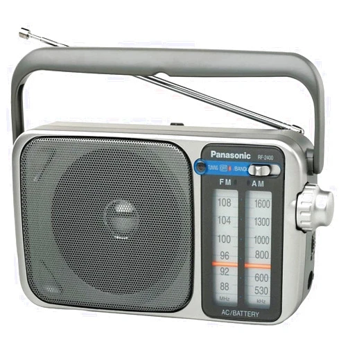 Panasonic RF-2400 AM/FM AC/DC Portable Radio