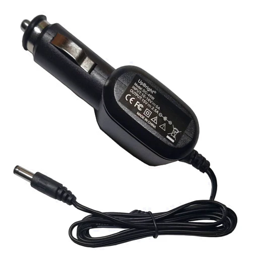 UpBright Car 15V DC Adapter Compatible with Brother PA-CD-600CG RJ-4030 RJ-4040 PA-AD-600EU Fluke HK-HP-A15 Ti10 Ti25 Ti32 Ti29 Ti27 TiS TiS50 TiS55 TiS60 TiS65 TiS10 TiS20 TiS40 TiS45 DTX-1800 Power