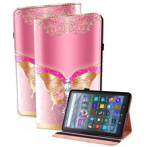 TUOLISG Case for All-New Amazon Kindle Fire HD 8 & 8 Plus Tablet (12th/10th Generation,2024/2022/2020) 8