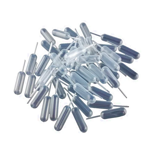 Yueton 50pcs Clear 4ml Liquid Dropper Pasteur Pipette, Plastic Squeeze Transfer Pipettes