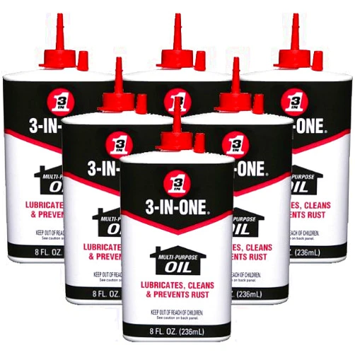 3-IN-ONE 10135 Multi-Purpose Oil, 3 Oz. (Pack of 6)