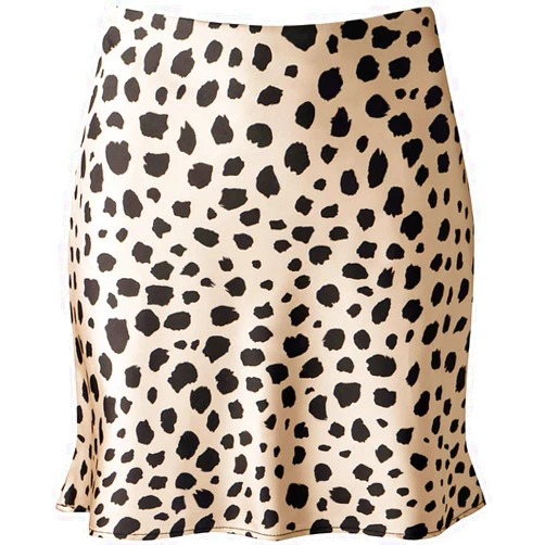 Reaowazo Mini Skirts for Women Satin High Elastic Waist Ruffle Bodycon Short Skirt