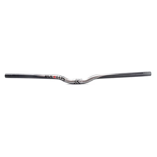 BUCKLOS 25.4/31.8mm Mountain Bike Handlebars Flat/Riser Bar, Aluminum Alloy MTB Handlebar 660/720/780mm, Premium Matter Mount Bikes Bicycle Handle Bar