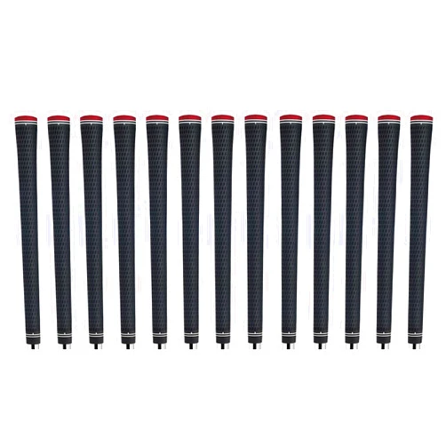 Lamkin Crossline Black 360 Golf Grip Bundle (13 Piece), Midsize