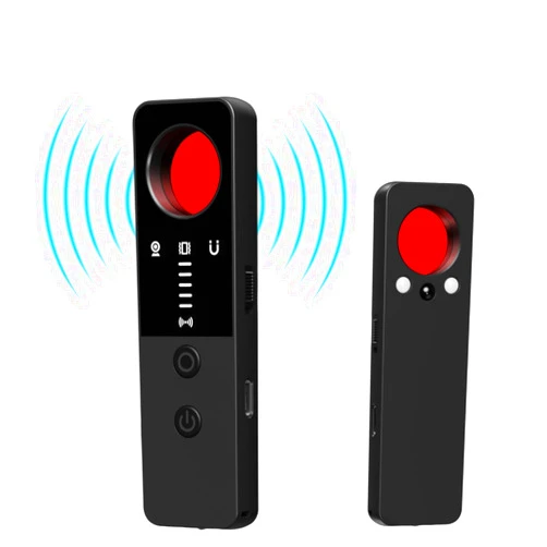 OIJ Hidden Camera Detectors, Anti-Spy Camera Finder Bug Listening Devices Scanner RF Signal GPS Tracker Detector Portable Wireless Rechargeable for Home Office Car Travel Hotel Airbnb
