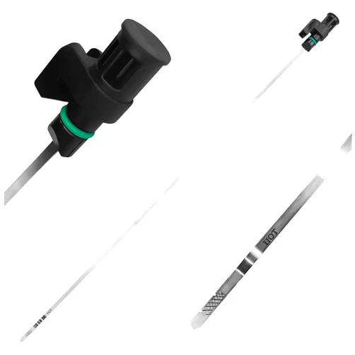 Tobenbone Transmission Dipstick, Transmission Fluid Dipstick Replacement OEM#31086-JA00A, CVT Transmission Fluid Oil Level Indicator Gauge Compatible for Nissan Maxima Murano Altima(Green)