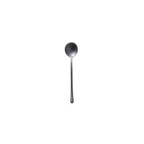 SABALON Spoons Soup Spoons Retro Old Spoon Long Handle Stirring Personality Spoon Stainless Steel Coffee Spoon Serving Spoons(Color:Small)