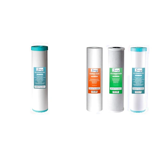 iSpring Whole House Water Filter Cartridge & Replacement Pack, Iron & Manganese Reducing 4.5