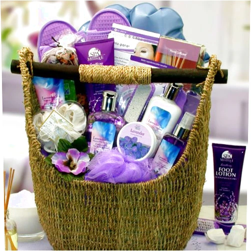 The Gift Basket Gallery Relax and Enjoy with the Soothing Lavender Spa Gift Basket by The Gift Basket Gallery