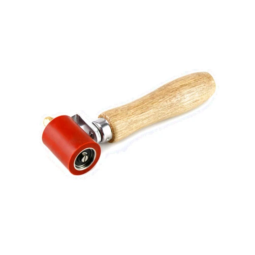 QWORK Seam Roller, 40mm Silicone Seam Roller Wallpaper Seam Roller Smoothing Seam Roller Tool for PVC/TPO/EPDM Single Ply Roofing Tape