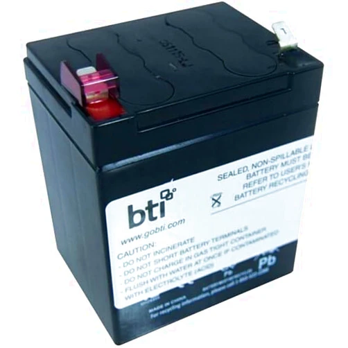 Battery Technology APCRBCV211-BTI 12V 5AH 1-Cell Sealed Lead Acid Battery for APC Backups