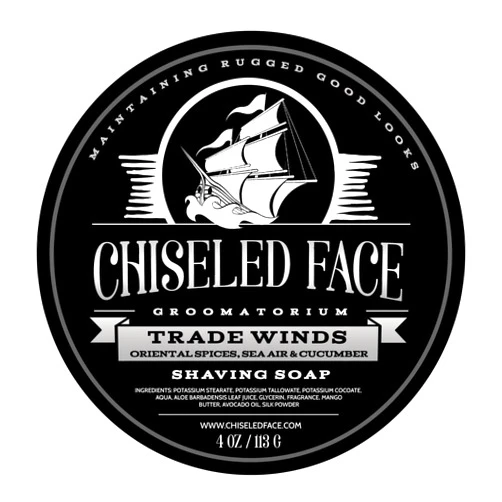 Chiseled Face Groomatorium Trade Winds - Handmade Luxury Shaving Soap from Chiseled Face Groomatorium
