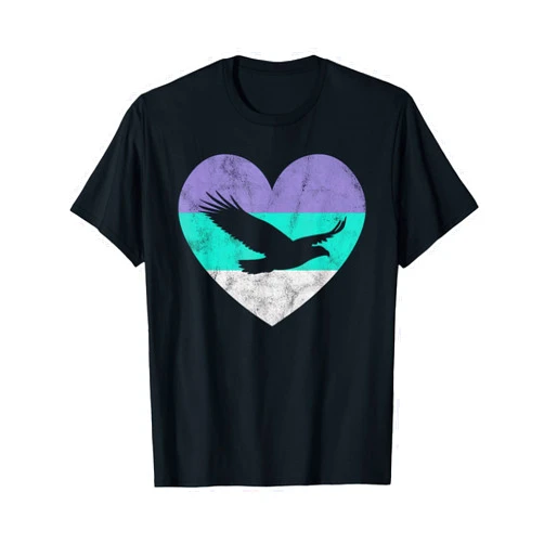 Animal Pet Shirts And Hoodies Retro Vintage Gifts Bald Eagle Gift For Women & Girls Retro Cute T-Shirt