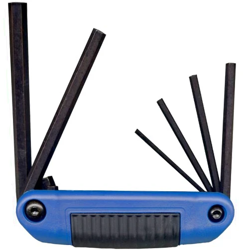 Home Comforts Eklind 25161 6 Piece Ergo-Fold Metric Fold-Up Hex Key Set (3.0mm to 10mm)
